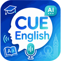 CUE 英文練習台 App 圖示